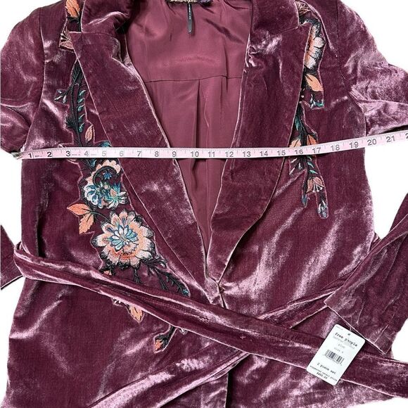 Free People Perfect Illusion Velvet Suit Jacket - Picture 12 of 15